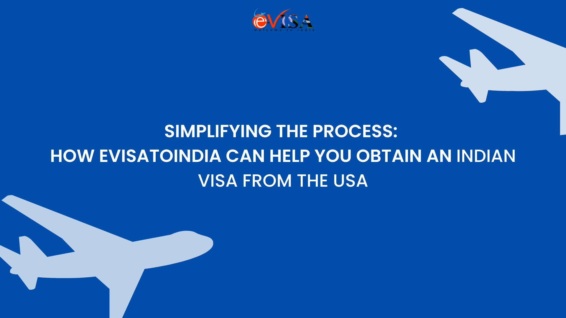 eVisaToIndia logo - Simplifying Indian Visa Application
