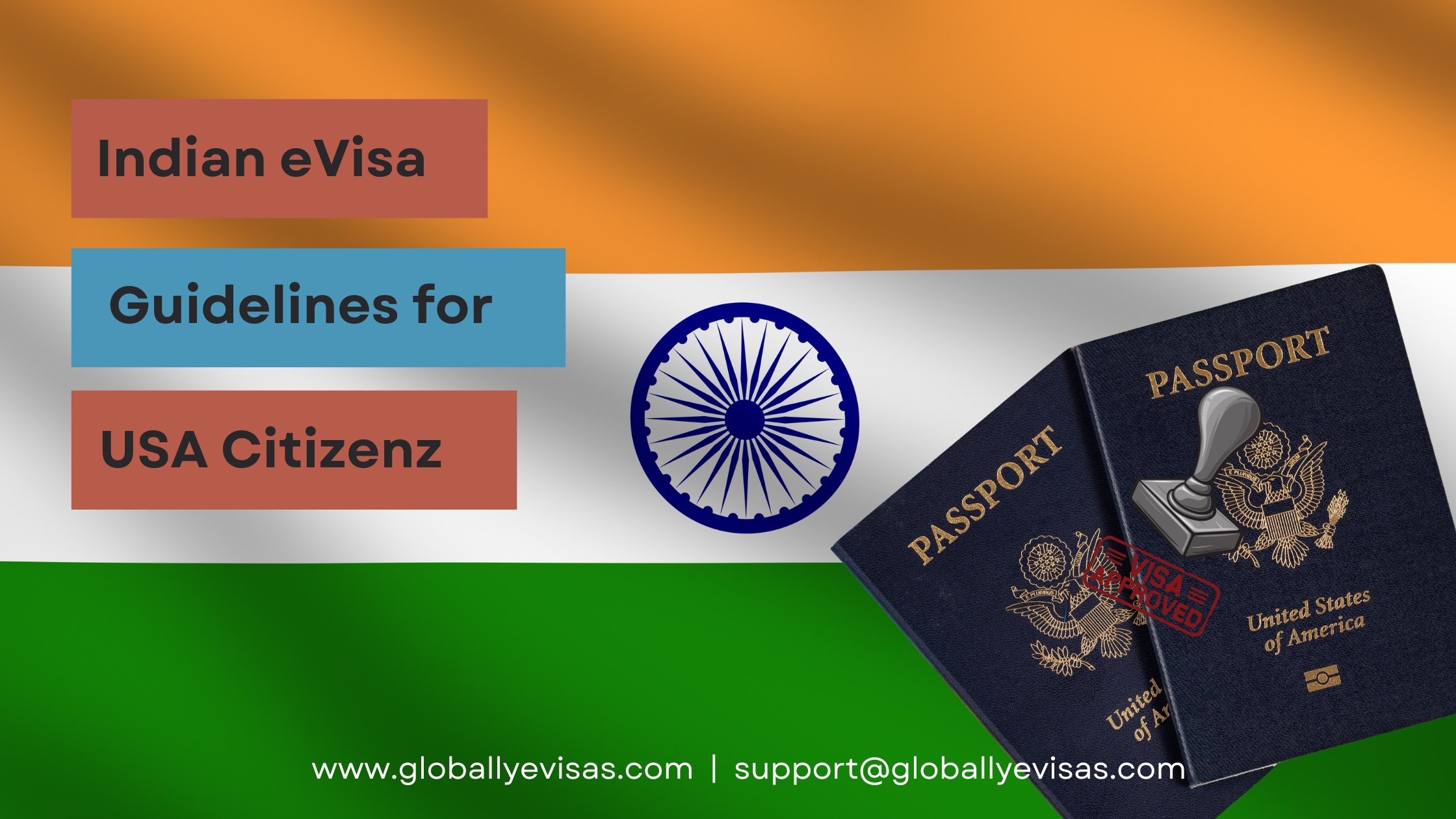 Indian Visa Guidelines for USA Citizens