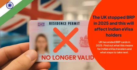 UK residence permit no longer valid with 2025 BRP change for Indian eVisa travellers